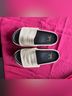 Beek.. 100% Leather Blue White Sandals Size 5 - photo 3