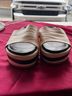 Beek.. 100% Leather Blue White Sandals Size 5 - photo 4