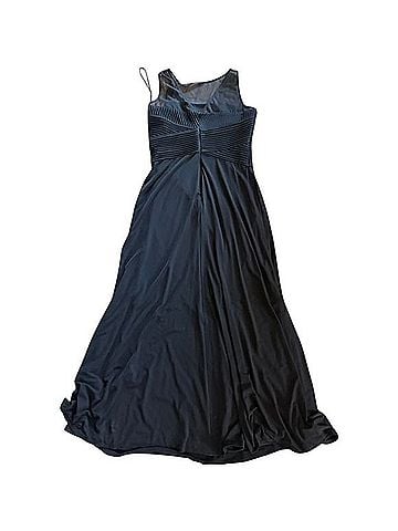 Calvin Klein Ruched Bodice Maxi Gown Cocktail Dress (view 2)