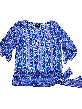 Bob Mackie Wearable Art Long Sleeve T-Shirt (view 1)