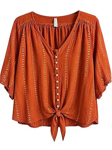Live 4 Truth Live 4 Truth Short Sleeve Blouse (view 1)