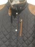 Lauren by Ralph Lauren 100% Polyester 85% Viscose 15% Polyester Black Brown Jacket Size M - photo 2