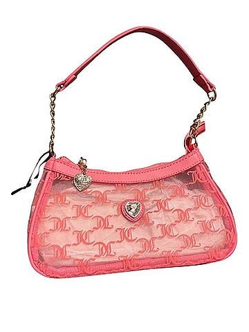 Juicy Couture Pink Mesh Shoulder Bag Shoulder Bag (view 1)