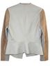 Vince. Wool Lamb Leather Sleeve Draped Waterfall Jacket Jacket - photo 5