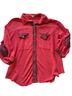 Pol Red Button-Down Shirt Size L - photo 1