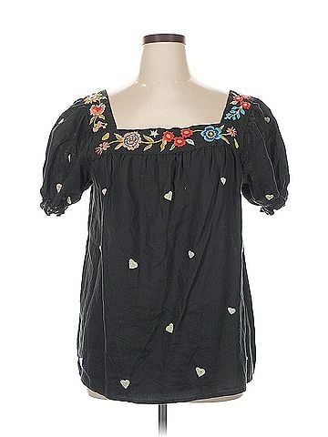 Johnny Was Johnny Was Short Sleeve Blouse (view 1)