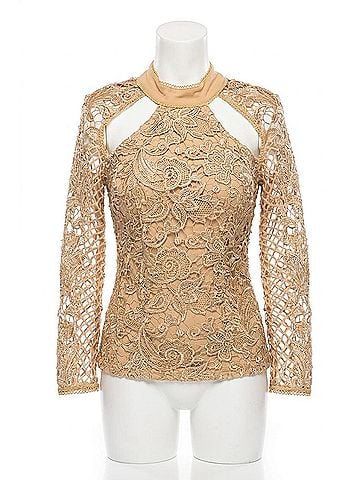 Asilio Best Intentions Bodysuit in Gold (view 1)