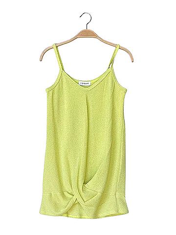 First Love Twist Front Tank Top in Neon (view 2)