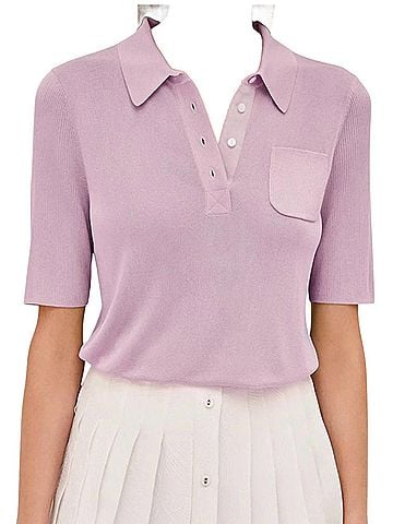 Alexis Paulo Top in Lilac (view 2)