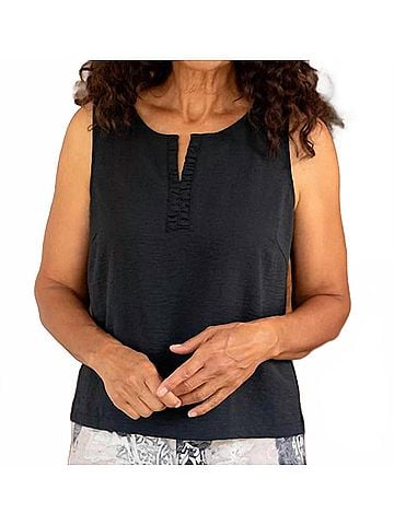 Habitat Women's Hampton Tank Top in Black (view 2)