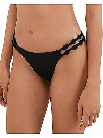 ViX Alexa Beaded Bottom in Black (view 2)