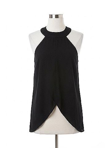 C/MEO Collective Liquid Love Top in Black (view 1)