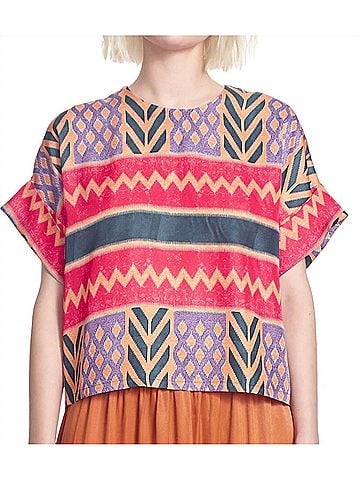 Corey Lynn Calter Juni Top in Multi (view 2)