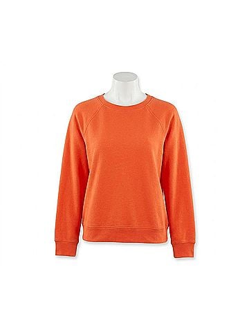 Kerri Rosenthal Women's Shrunken Sweatshirt in Lobster (view 1)