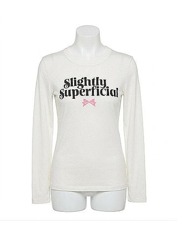 Wildfox Slightly Superficial Mia Long Sleeve in Vintage Lace (view 1)