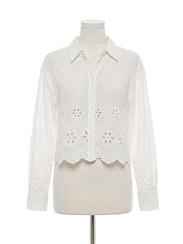 Dear John Miranda Shirt in White (view 1)