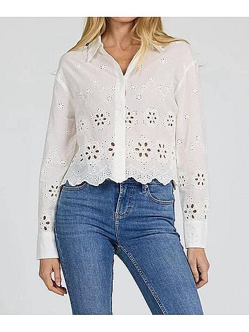 Dear John Miranda Shirt in White (view 2)