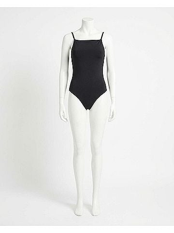 STAUD Claudia One-Piece Swimsuit in Black (view 2)