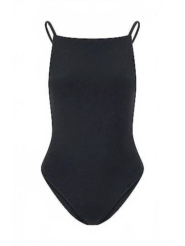STAUD Claudia One-Piece Swimsuit in Black (view 1)