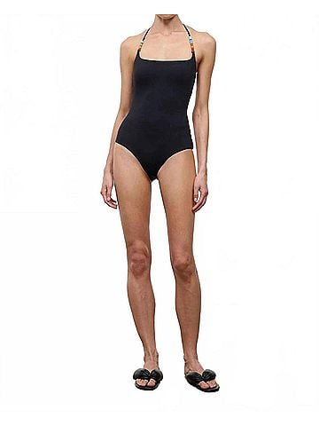 STAUD Laird One Piece Swimsuit in Black (view 2)