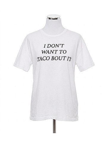 Wildfox Taco Talk Sonic Short Sleeve Tee in Vintage Lace (view 1)