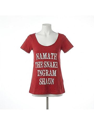 Judith March Women's University Of Alabama Boys Of Fall Tee in Red (view 1)