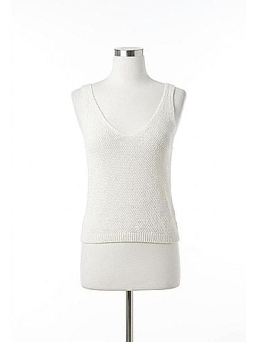 John & Jenn Abel Tank in White (view 1)