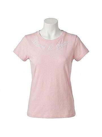 Wildfox Always And Never No9 Short Sleeve Tee in Romantic (view 1)
