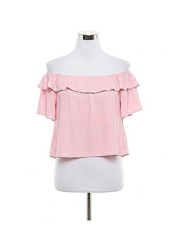Flynn Skye Brynn Top in Cotton Candy Pink (view 1)