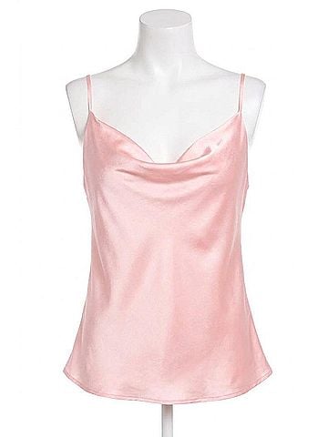Blue Life Bella Draped Neck Camisole in Peach Melba (view 1)