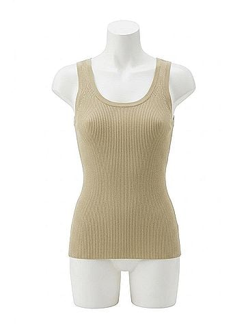 Zimmermann Mahon Scoop Tank in Light Khaki (view 1)