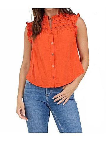 Dear John Janeca Top in Grenadine (view 2)