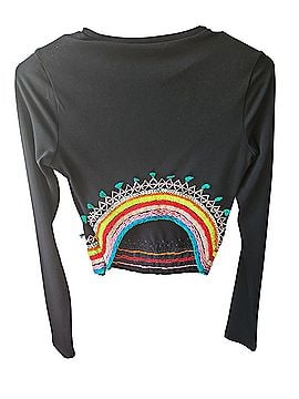 Alice + Olivia Long Sleeve Blouse (view 2)