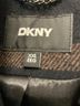 DKNY Plaid Black Brown Gray Coat Size XXL - photo 4