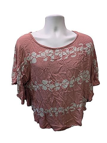 Tori Richard homegrown wahine Short Sleeve Blouse (view 1)