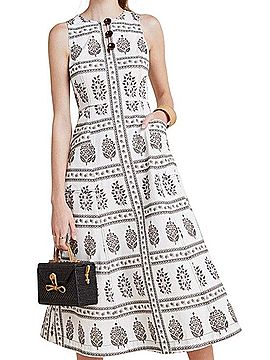 Anthropologie Woodblock Casual Dress (view 1)
