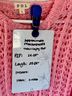 Pol 100% Polyester Pink Pullover Hoodie Size L - photo 9