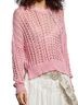 Pol 100% Polyester Pink Pullover Hoodie Size L - photo 4