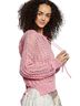 Pol 100% Polyester Pink Pullover Hoodie Size L - photo 3