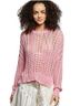 Pol 100% Polyester Pink Pullover Hoodie Size L - photo 2