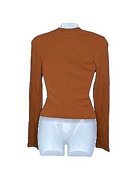 Daydreamer LA Waffle Knit Mock Neck Long Sleeve Tee Long Sleeve T-Shirt (view 2)