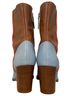 Schutz 100% Leather Blue Brown Schutz Boots Size 10 - photo 2