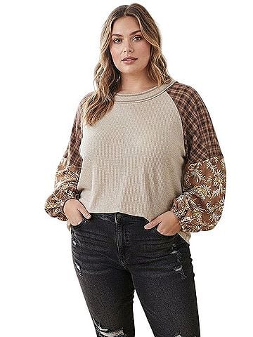Easel Long Sleeve Top (view 1)