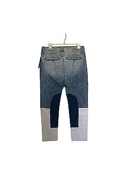 Sandrine Rose Indigo Wide Leg Harem Patchwork Jeans Jeans (view 2)