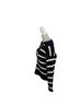 Echelon Stripes Blue White Pullover Sweater Size S - photo 4
