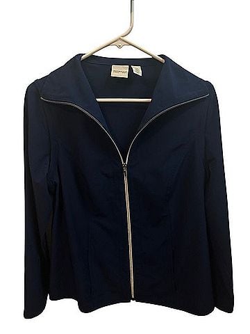 Energie Zip-Front Blazer Jacket Blazer (view 1)