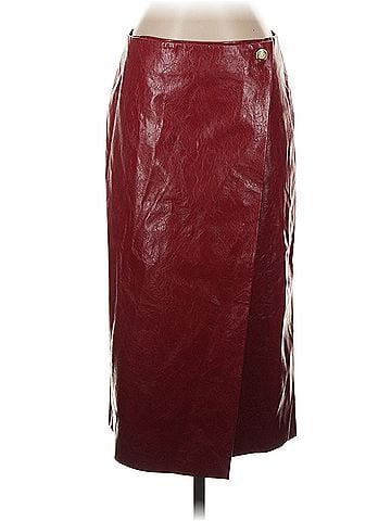 J.Crew Collection J.Crew Collection Faux Leather Skirt (view 1)