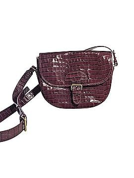 J.Crew Classic Saddle Bag Crossbody Bag (view 1)