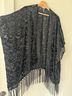 Hot Topic Print Black Kimono Size L - photo 3