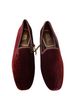Zara Burgundy Flats Size 7 1/2 - photo 1